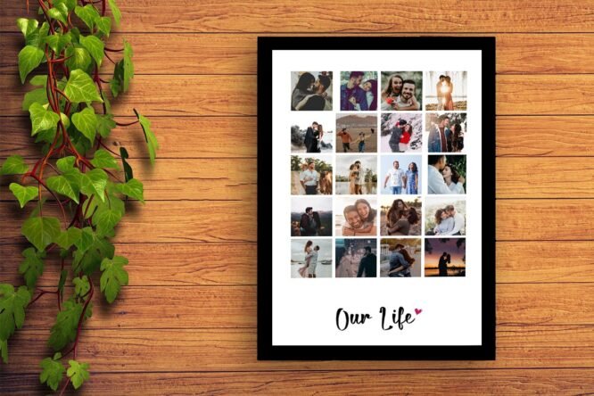 Customized Couple Collage Frame